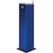 Global Industrial Outdoor Pedestal Drinking Fountain, Blue Powder Coat 761223BL - alternate 1